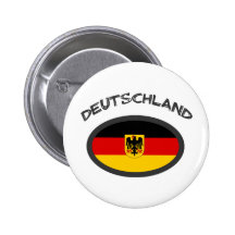 Cooler Flaggenentwurf Deutschland! Anstecknadel