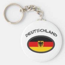 Cooler Flaggenentwurf Deutschland! Schlüsselanhänger