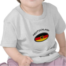 Cooler Flaggenentwurf Deutschland! Shirts
