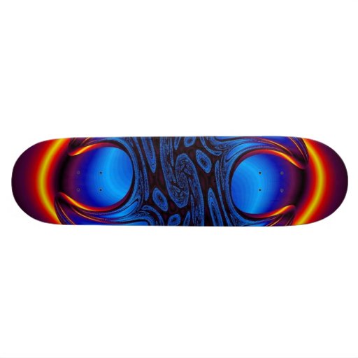Cooler Fraktal DesignSkateboard Bedruckte Skateboarddecks