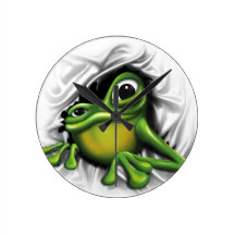 Cooler Frosch Uhren