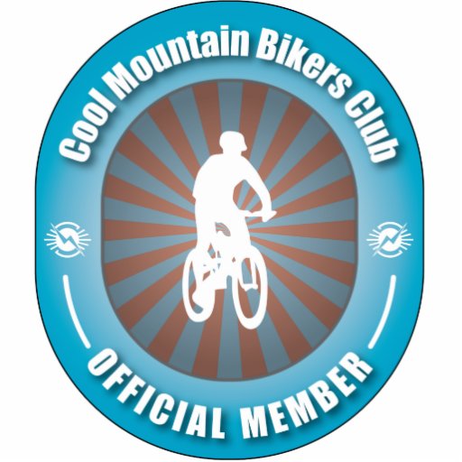 Cooler Gebirgsradfahrer-Verein Fotoskulpturen