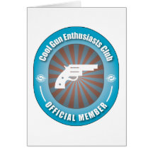 Cooler Gewehr-Enthusiast-Verein Karten