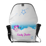 Cooler glücklicher Pinkie danken Ihnen Bote-Tasche Kuriertaschen