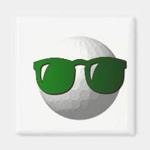 Cooler Golf-Ball-Entwurfs-Magnet Kühlschrankmagnete