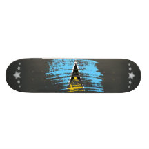 Cooler Heiliges Lucian Flaggenentwurf Skateboard Bretter