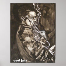 cooler Jazz Posterdruck