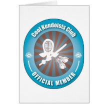 Cooler Kendoists Verein Karte