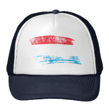 Cooler Luxemburger-Flaggenentwurf Baseball Cap