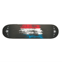 Cooler Luxemburger-Flaggenentwurf Individuelle Skateboards