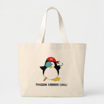 Cooler PiratPenguin Einkaufstasche