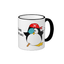 Cooler PiratPenguin Kaffee Tasse
