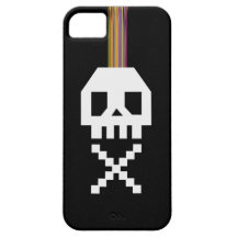 Cooler Punkschädel dunkler iPhone 5 Kasten iPhone 5 Etui