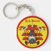 Cooler roter Baron-Flugzeug keychain Entwurf Schlüsselband