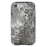 Cooler Sequins-Blick iPhone 3 Tough Cover