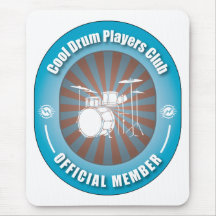 Cooler Trommel-Spieler-Verein Mousepads