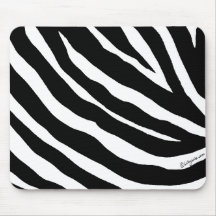 Cooler Zebra Stripes Mousepad