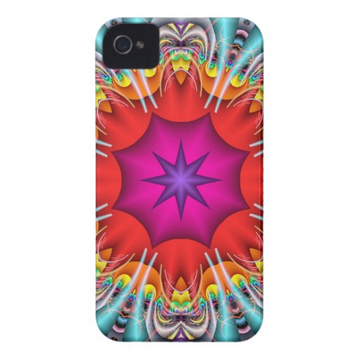 Cooles abstraktes iPhone 4 Case-Mate-Fall Kaleidos