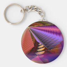 Cooles abstraktes Keychain Schlüsselband