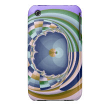 Cooles abstraktes/Muster iPhone 3 Cover