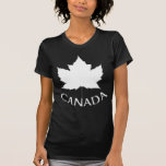 Cooles das Kanada-Hemd-Retro Kanada-T-Shirt der Fr