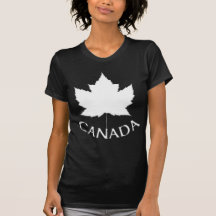 Cooles das Kanada-Hemd-Retro Kanada-T-Shirt der Fr