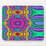 Cooles dekoratives Fraktal Mousepad