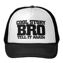 Cooles Geschichte bro Retrokappe