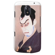 Cooles japanisches kabuki Schauspielersamurai hang Samsung Galaxy Nexus Hüllen