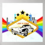 Cooles Las- Vegasvektorplakat