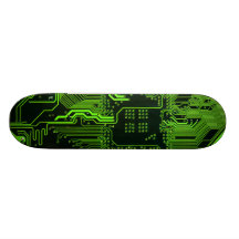 Cooles Leiterplatte-Computer-Grün Skateboardbretter