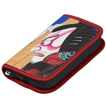 Cooles orientalisches japanisches kabuki Schauspie Mappe