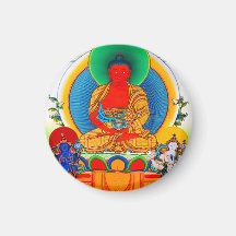 Cooles orientalisches tibetanisches thangka drei b kühlschrankmagnet