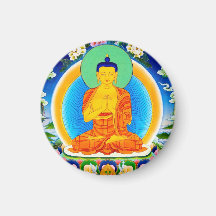 Cooles orientalisches tibetanisches thangka Prabhu Kühlschrankmagnet