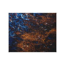 Cooles rostiges gespannte galeriedrucke