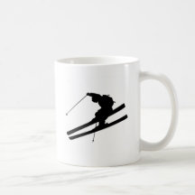 Cooles Skifahren Kaffeehaferl