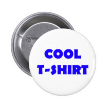 cooles T-Shirt Blau buttons