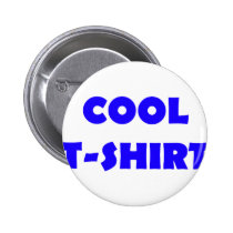 cooles T-Shirt Blau buttons
