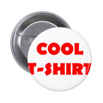 cooles T-Shirt Rot buttons
