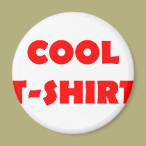 cooles T-Shirt Rot magnete