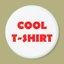 cooles T-Shirt Rot magnete