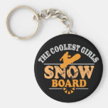 Coolster MädchenSnowboard Schlüsselbänder