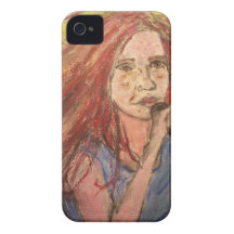 Coolstes Rocker-Mädchen Case-Mate iPhone 4 Hülle