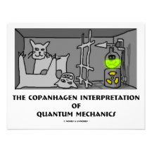 Copanhagen Interpretation von Quantums-Mechanikern Individuelle Einladung