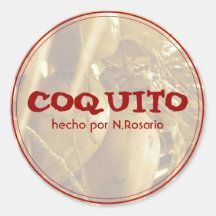 Coquito-Aufkleber