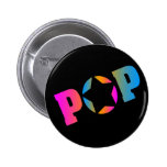 COREY TIGERachtziger jahre RETRO POP-DISCO-STERN Buttons