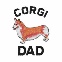 Corgi-Vati gesticktes Hemd Polo