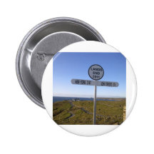 Cornwall landet Ende Anstecknadelbuttons