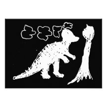 Corythosaurus Personalisierte Einladungskarte