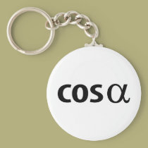cosinus Alpha schlüsselanhänger